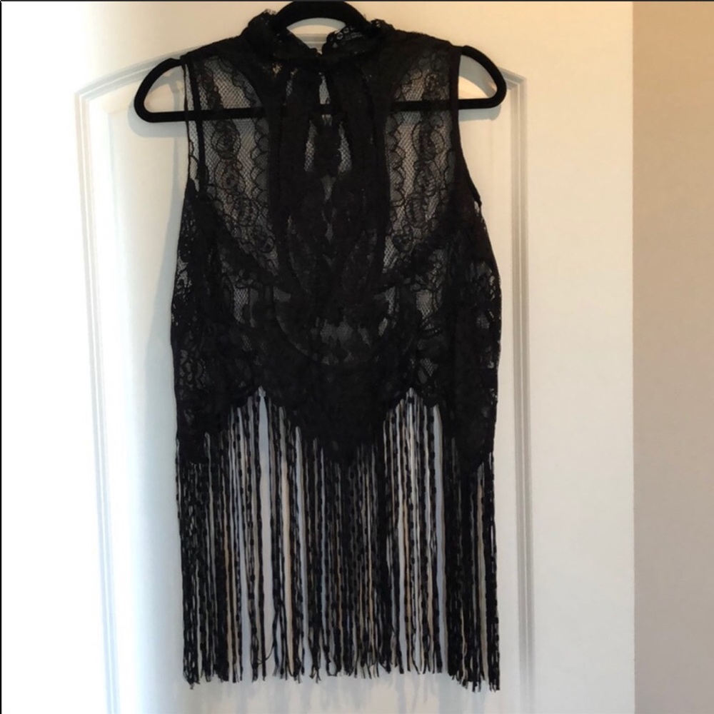 Fashion Nova swim suit cover up